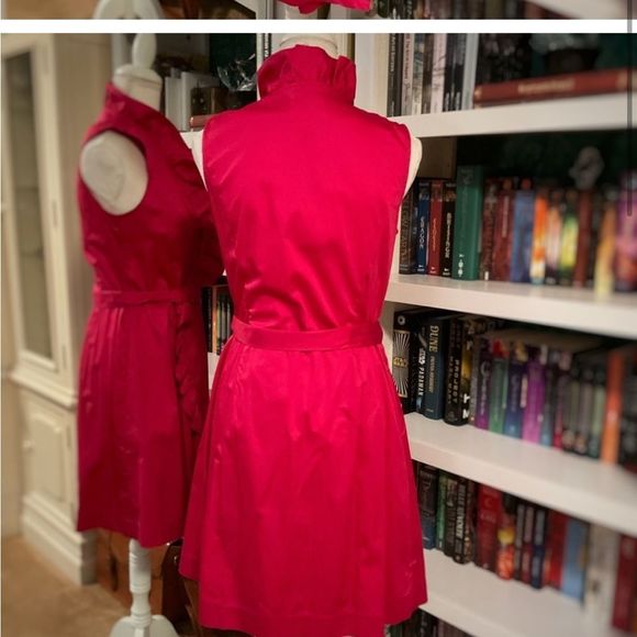 Elizabeth McKay red Wrap dress                     - Picture 7 of 10